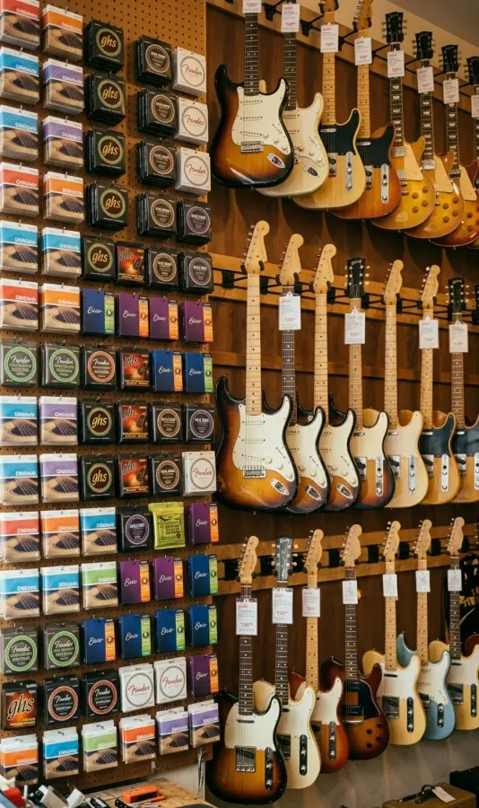cuerdas de guitarra electrica imagen portada